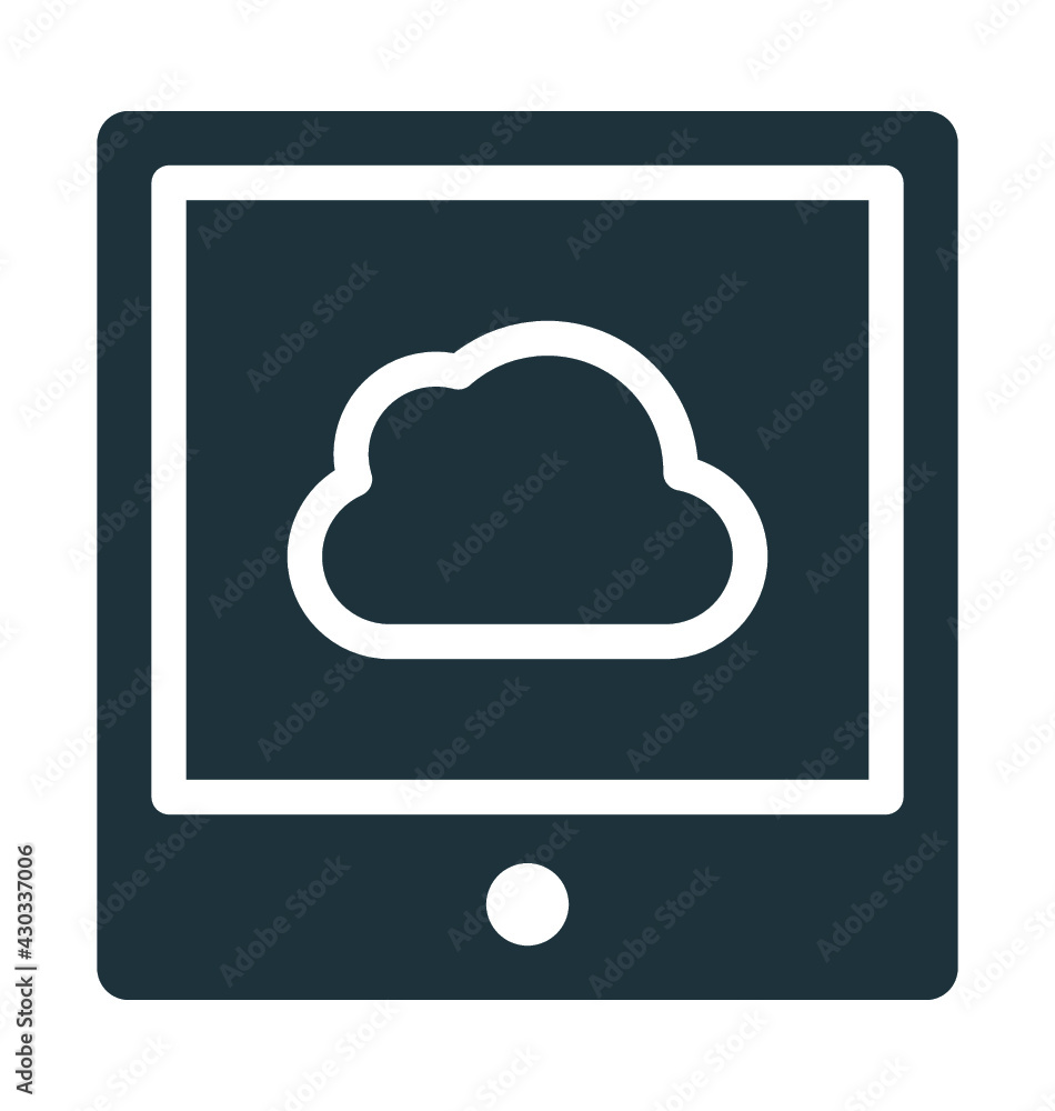 Mobile Internet Vector Icon