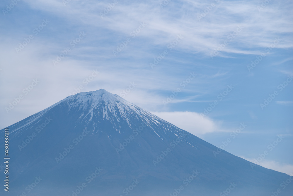 春の富士山　四月撮影