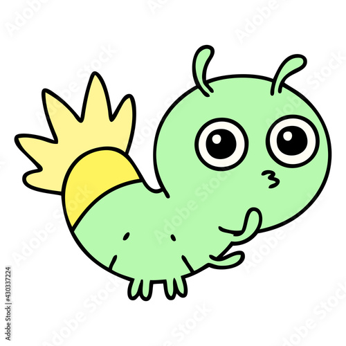 cute cartoon glow bug