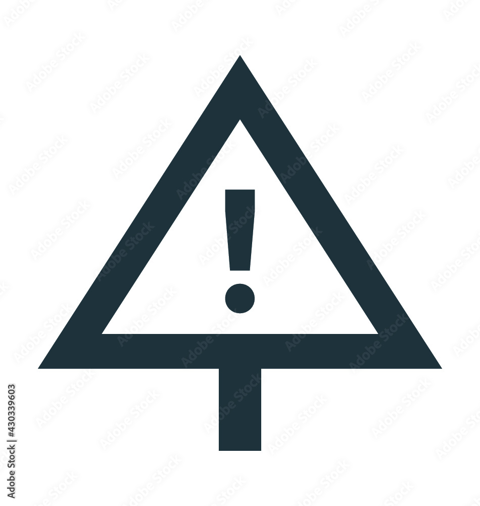 Caution Cool Vector Icon Caution Cool Vector Icon