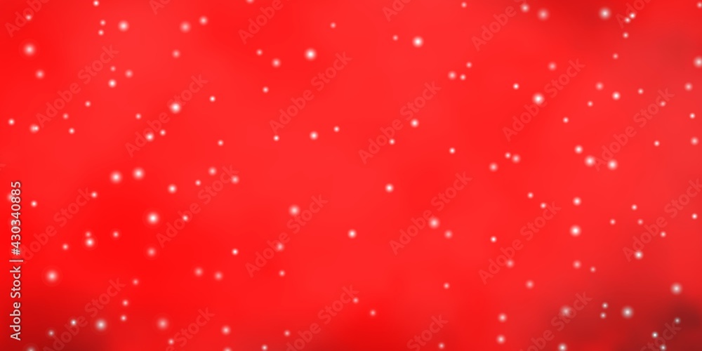 Light Orange vector texture with beautiful stars. Light Orange vector texture with beautiful stars.