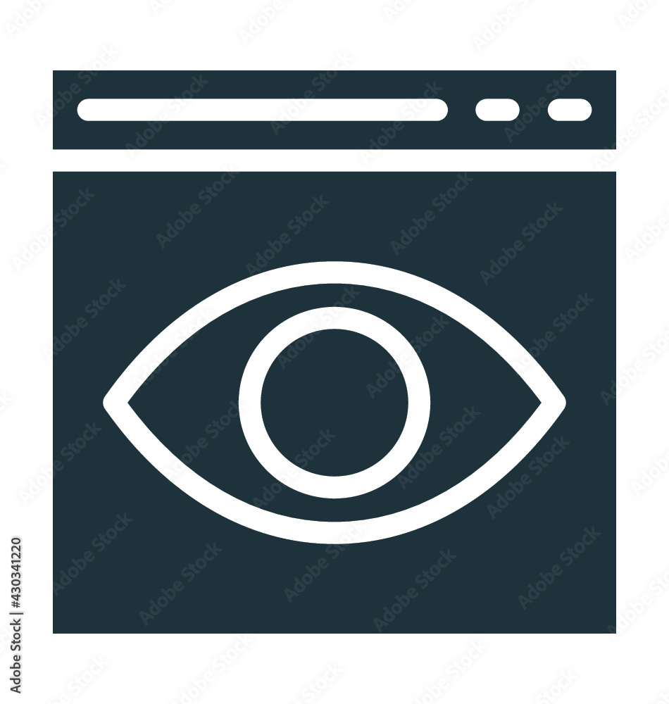 Eye Vector Icon Eye Vector Icon