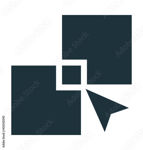 Crop Vector Icon