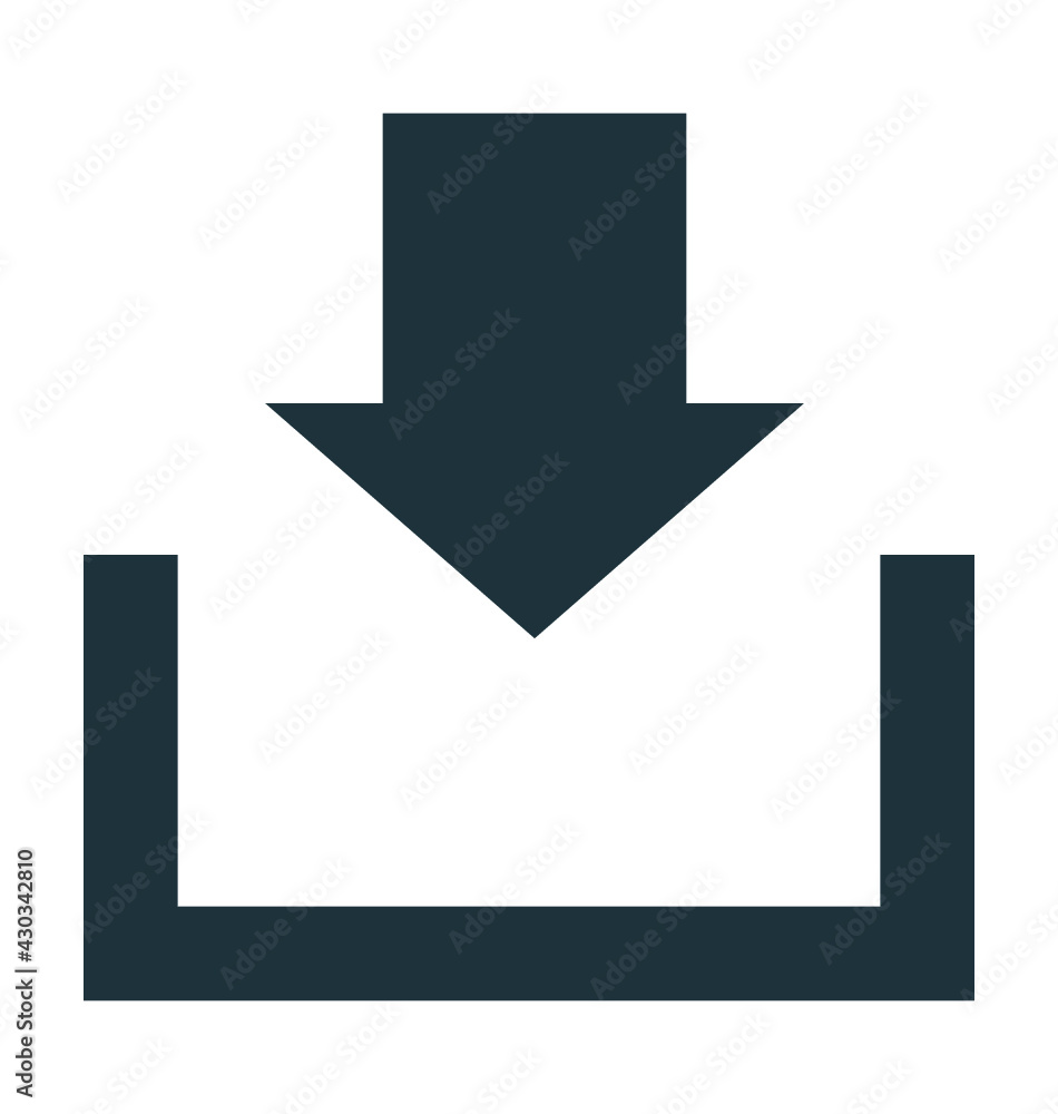 Down Arrow Vector Icon Down Arrow Vector Icon