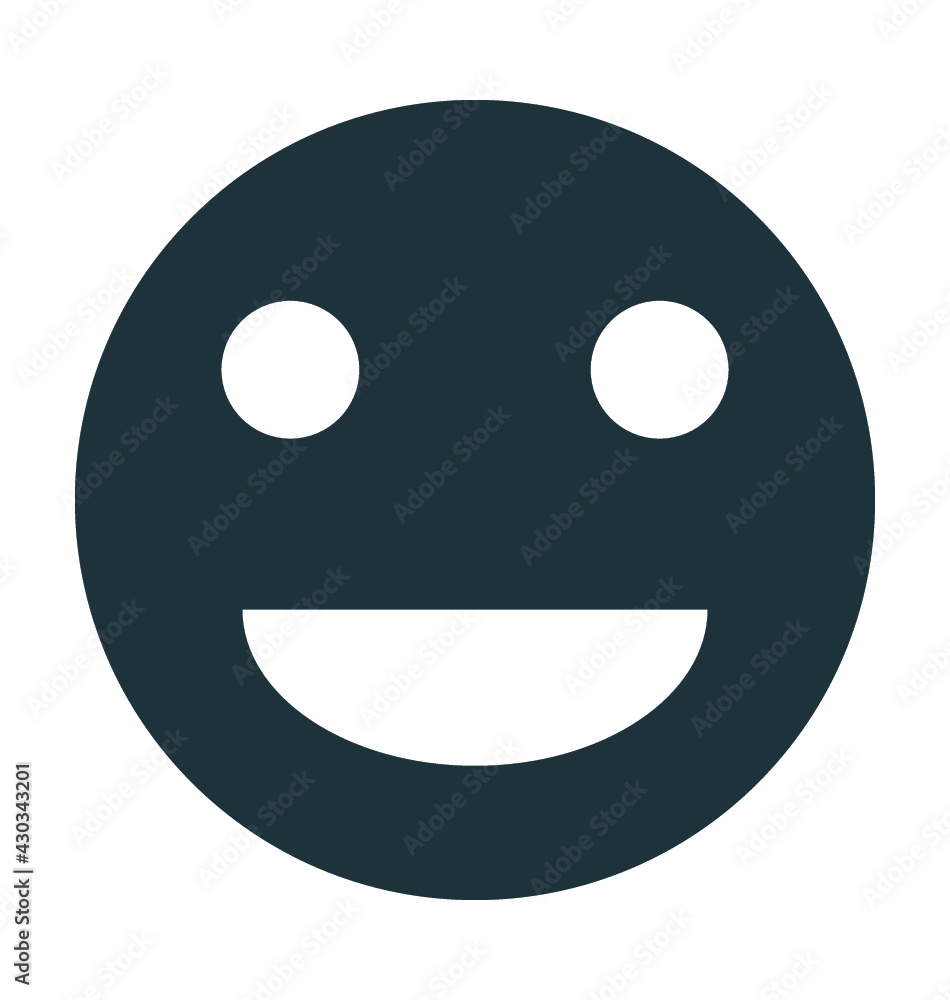 Smiley Face Vector Icon Smiley Face Vector Icon