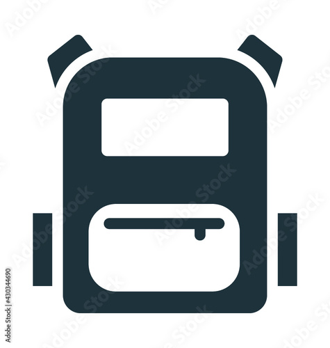 Backpack Vector Icon