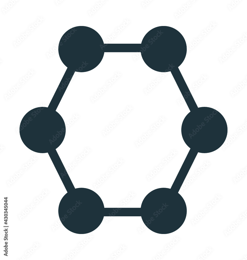 Atom Vector Icon Atom Vector Icon
