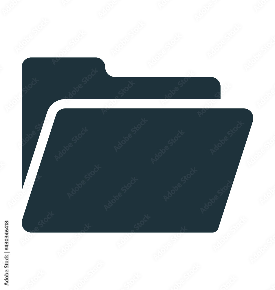 Folder Vector Icon Folder Vector Icon