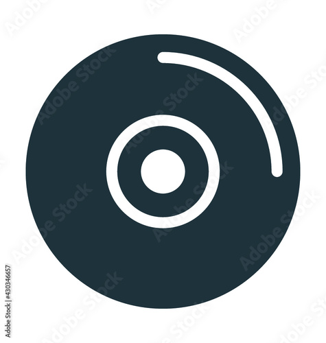 CD Vector Icon