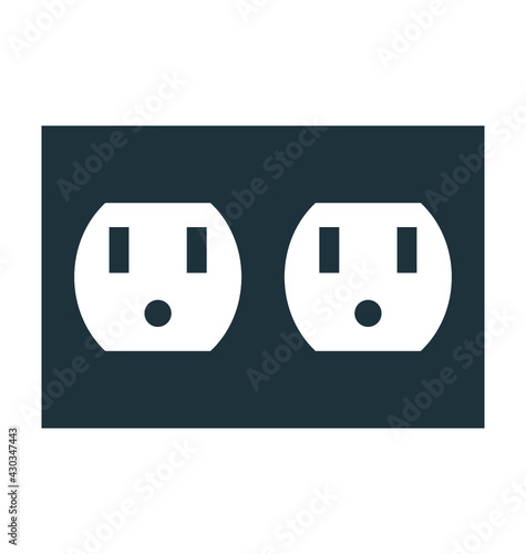 Socket Vector Icon