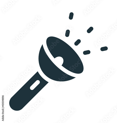 Torch Vector Icon