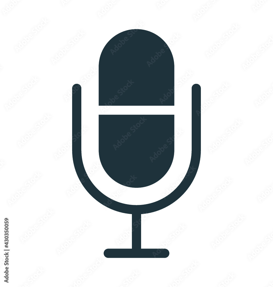 Mic Vector Icon Mic Vector Icon