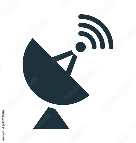 Satellite Dish Vector Icon