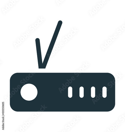 Internet Modem Vector Icon
