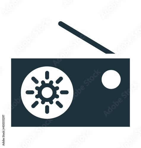 Radio Vector Icon