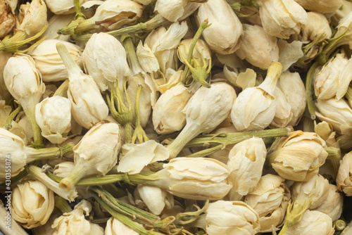 closeup of jasmine, background, surface, texture photo