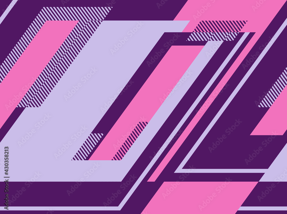 Racing background geometric. Abstract camo seamless pattern. Print vinyl and decal. Endless texture from colored shapes and lines. Vector Racing background geometric. Abstract camo seamless pattern. Print vinyl and decal. Endless texture from colored shapes and lines. Vector