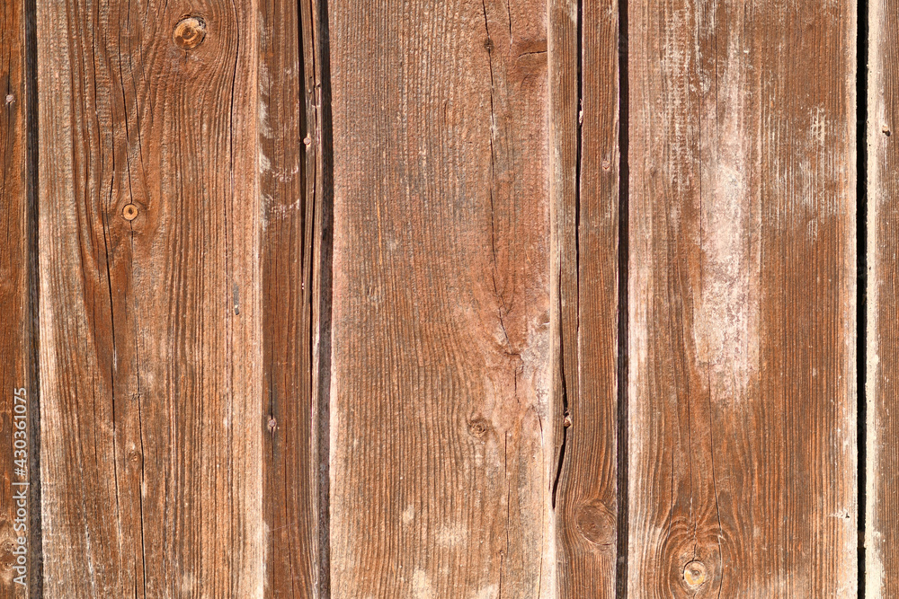Wooden background with brown colored planks Wooden background with brown colored planks