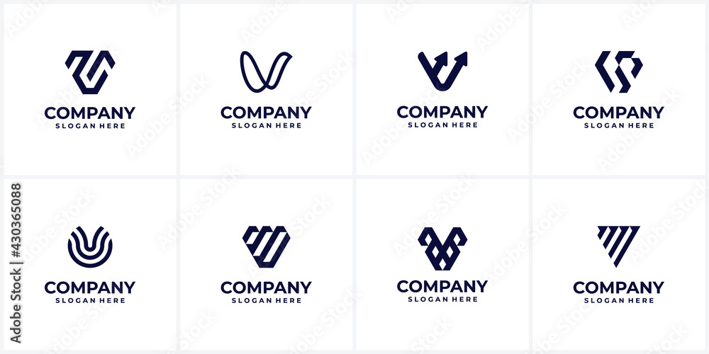 Fototapeta premium V logo