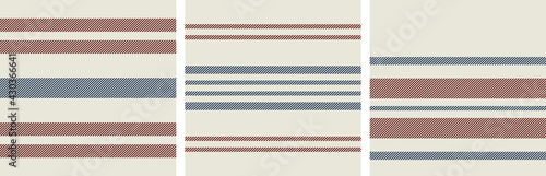Vector seamless french farmhouse textile pattern. Linen kitchen fabric