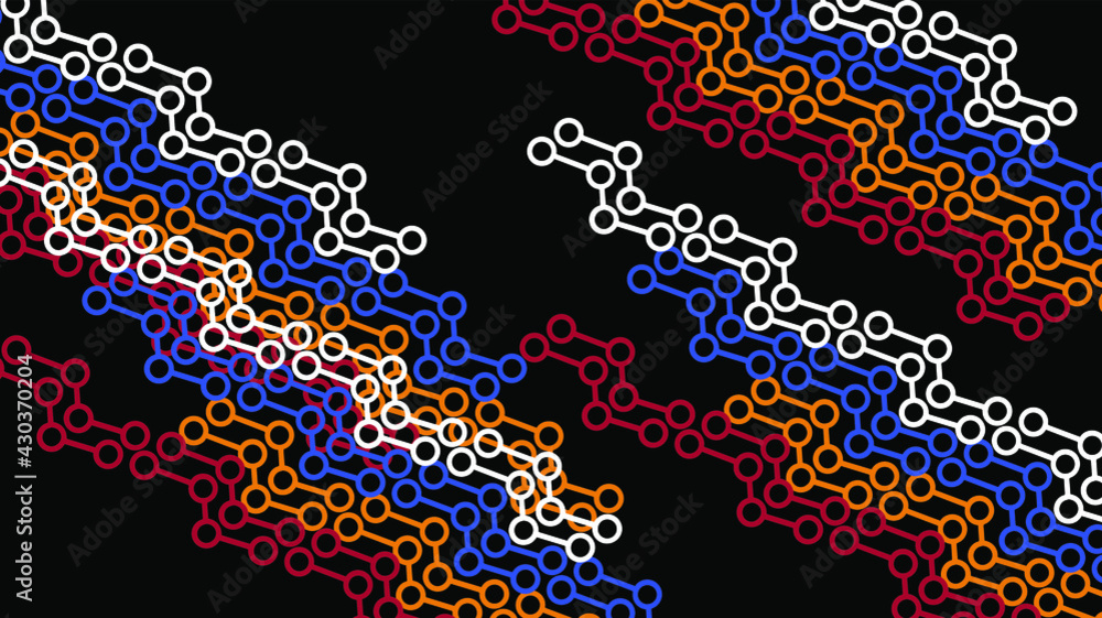 Obraz premium abstract vector modern background. Banner wallpaper design