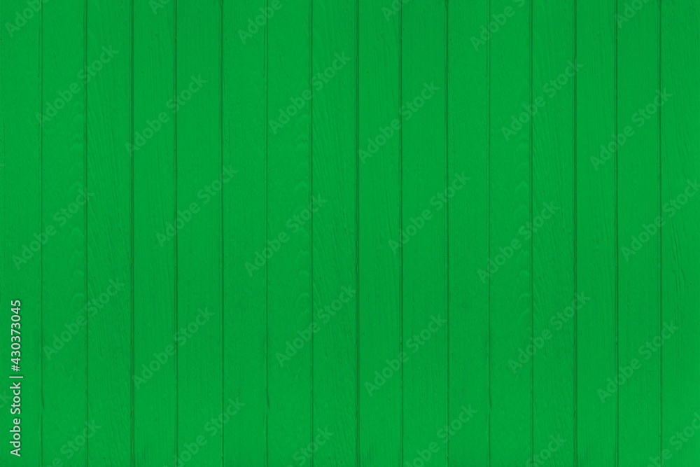 Naklejka premium New green vintage wooden wall texture and background seamless or a white wooden fence