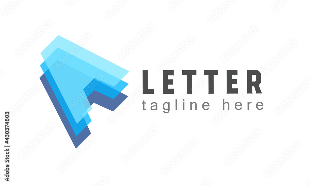 Letter A isometric logo design vector. Alphabet initial logo template for company Letter A isometric logo design vector. Alphabet initial logo template for company