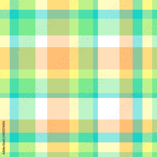 Seamless multicolored pattern. Checkered texture. Abstract geometric texture for design. Print for shirts