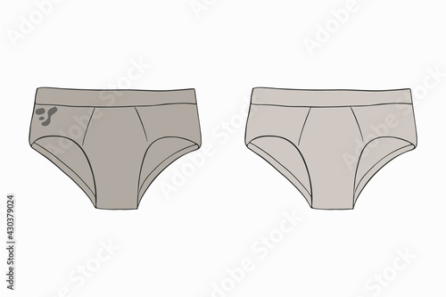 Dirty untidy casual coat with spots and neat clean clothes. Clean, fresh laundry with removed dirt and stains. Dirty and washed laundry. Colored flat vector illustration isolated on white background