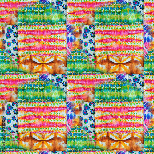 Patchwork abstract background  made of