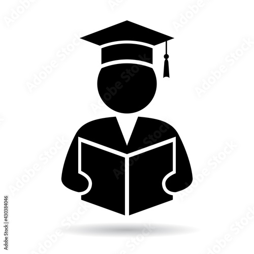 Student vector icon