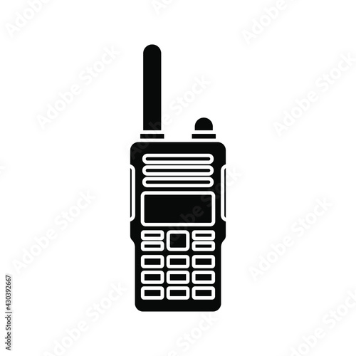 Walkie talkie icon. sign communication. Symbol, for web and mobile. vector illustration