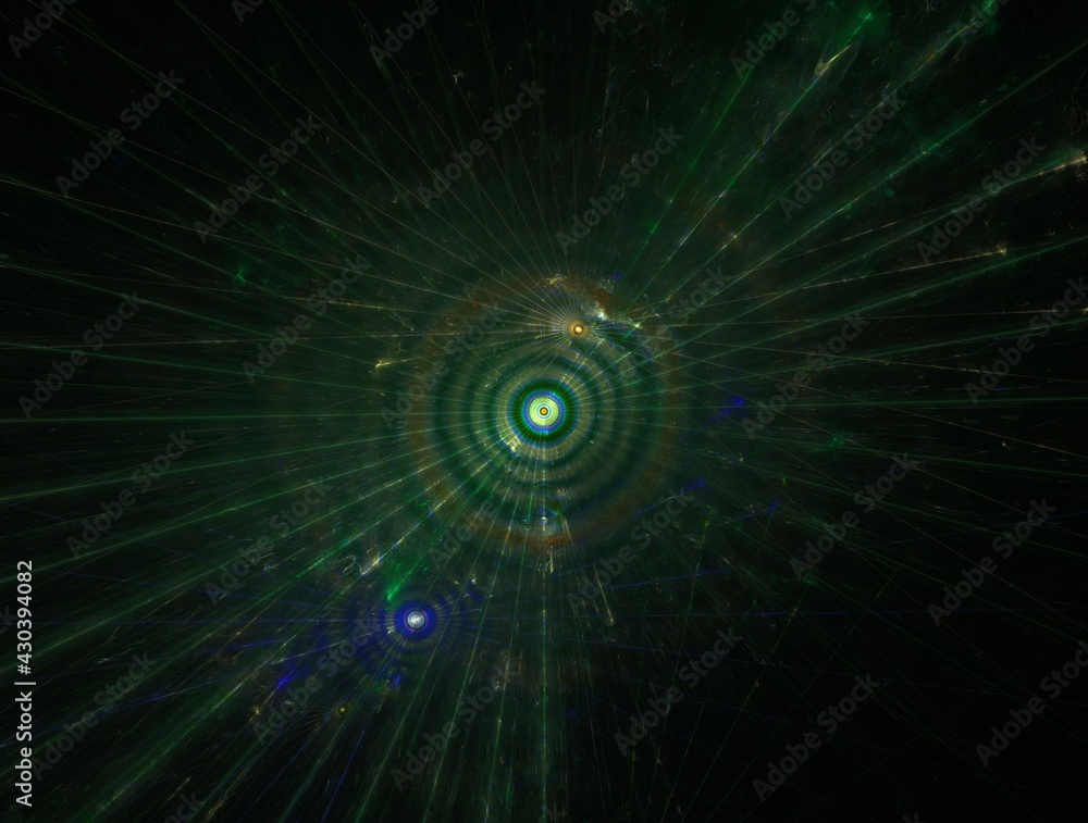 Obraz premium Imaginatory fractal background generated Image