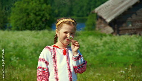 little Slavic  girl