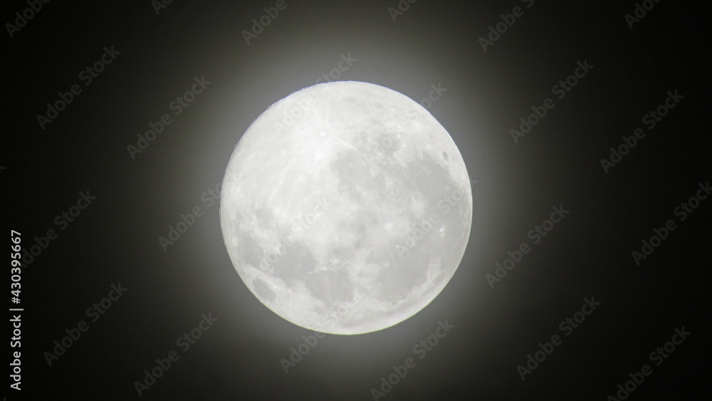 Fototapeta premium moon in the night sky