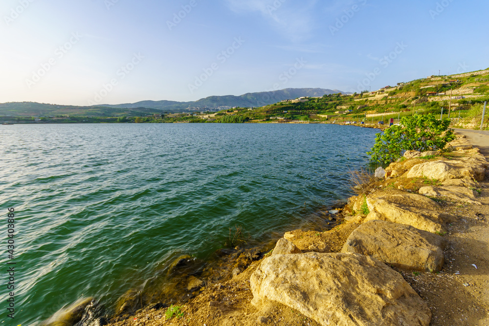 Lake Ram (Ram Pool) in the Golan Heights