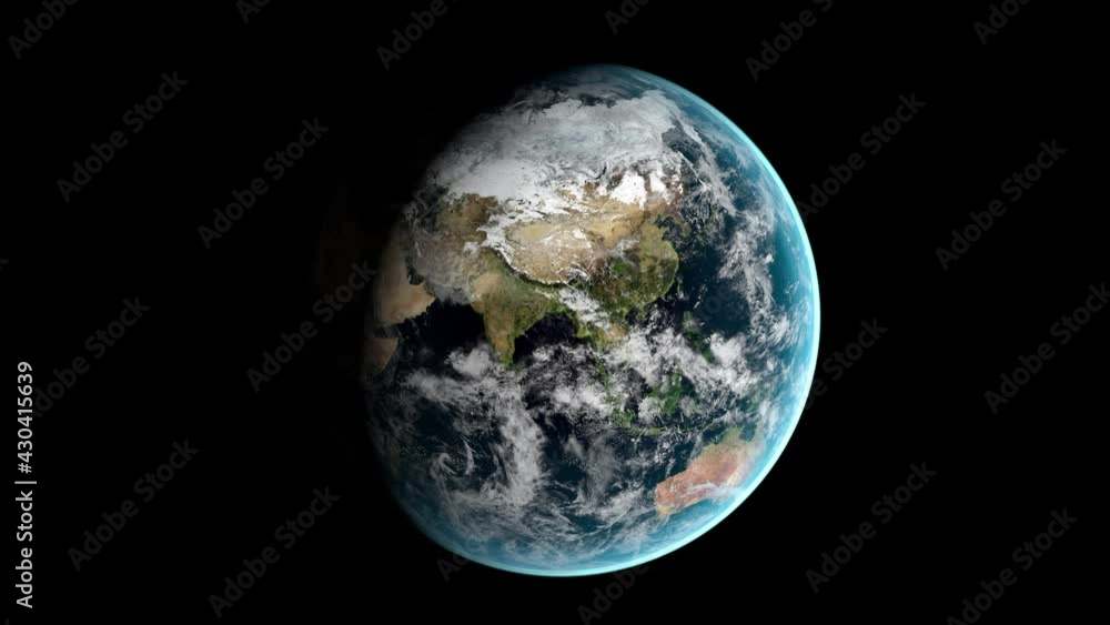 zoom out of the earth from europe to usa 4K animation - map from nasa zoom out of the earth from europe to usa 4K animation - map from nasa