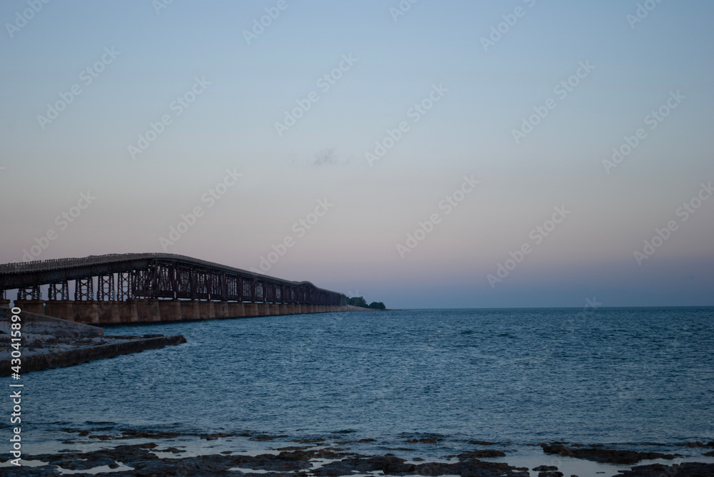 pier in the sea