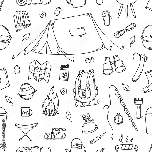 Camping pattern 2