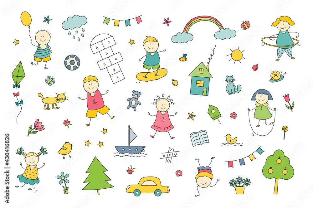 Happy playing kids 1 Happy playing kids 1