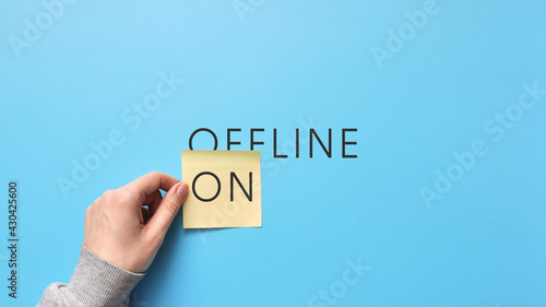 Photos Choose between online and offline in everything