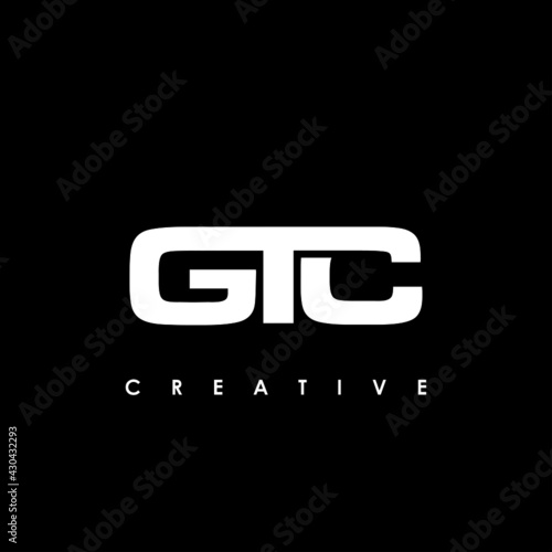 GTC Letter Initial Logo Design Template Vector Illustration photo