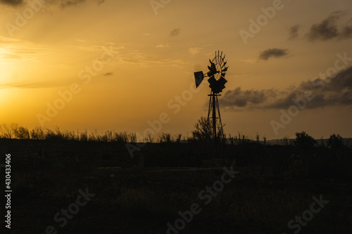 Windmill on the island of Malta