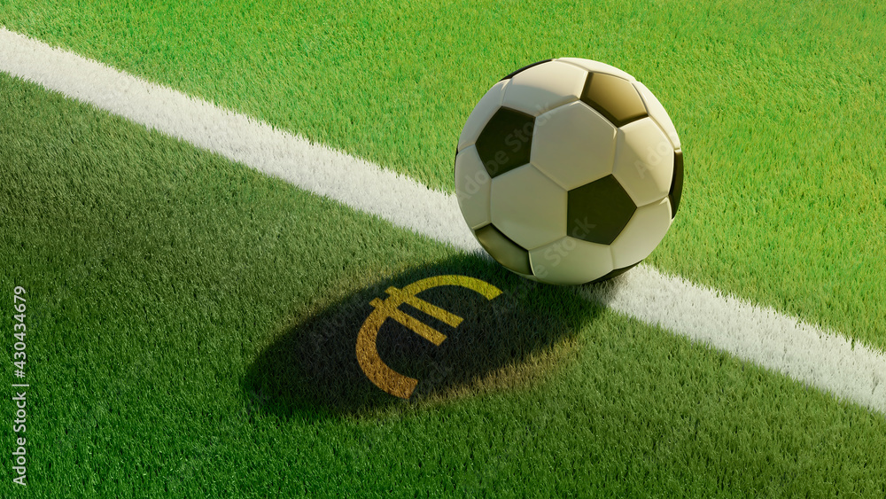 Fototapeta premium fußball fussball liga super geld skandal sport betrug club wetten