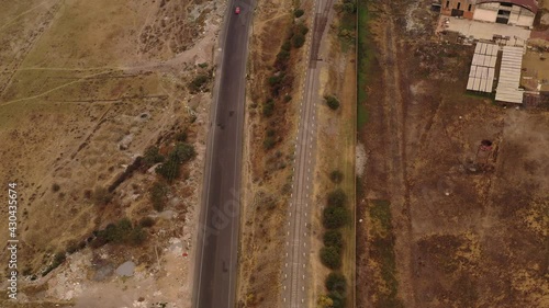 Autopista en Apizaco, Tlaxcala photo