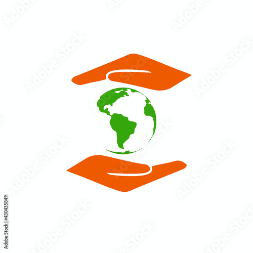 Planet Earth In Hands