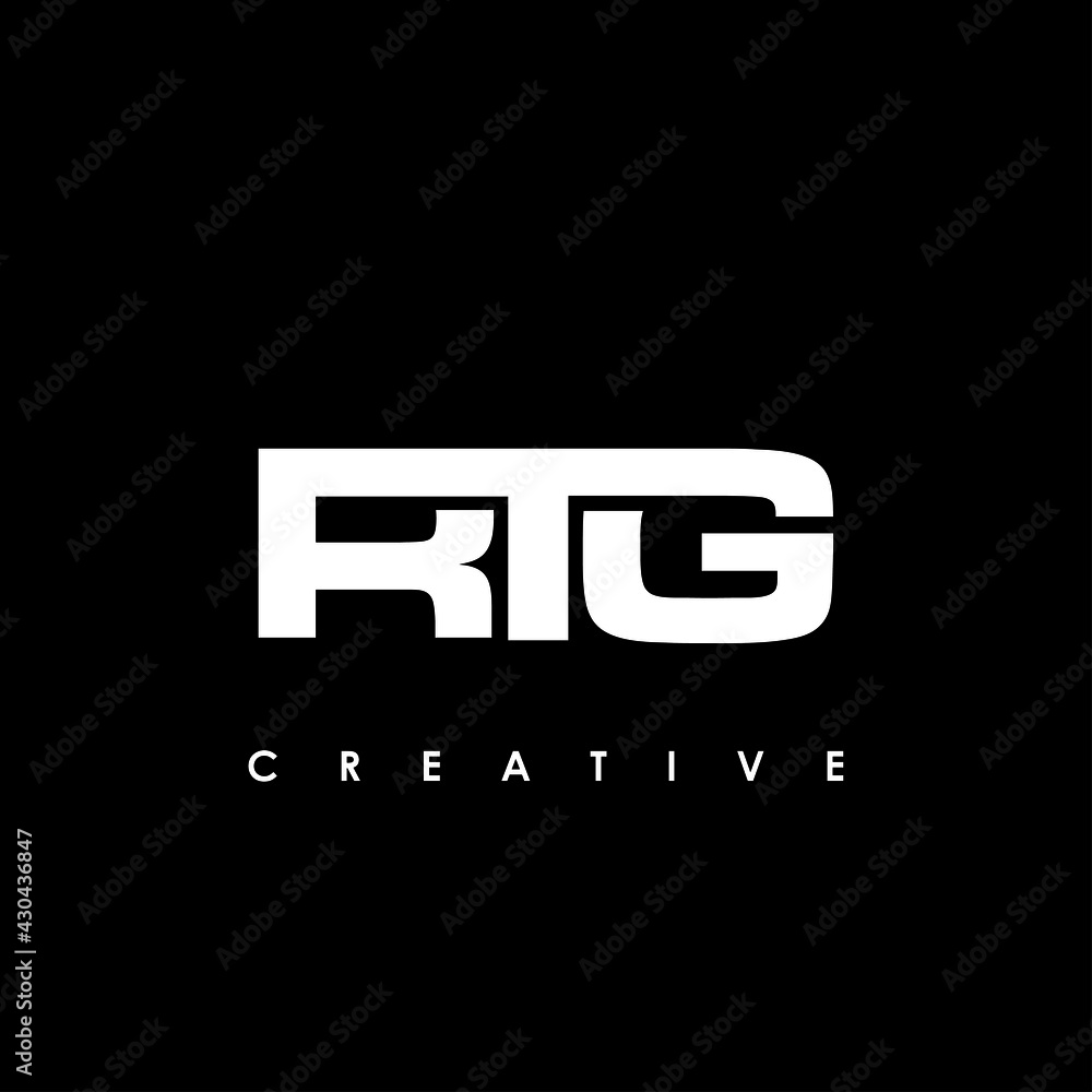 RTG Letter Initial Logo Design Template Vector Illustration RTG Letter Initial Logo Design Template Vector Illustration