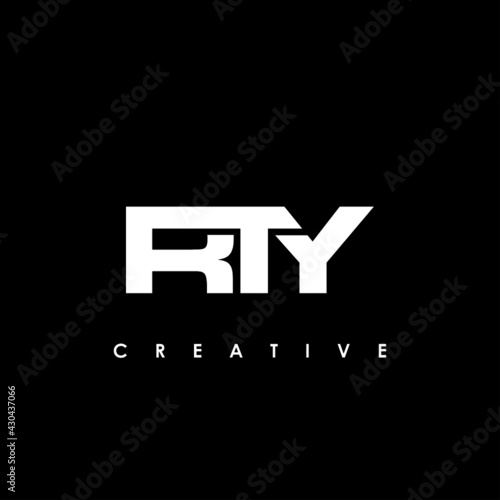 RTY Letter Initial Logo Design Template Vector Illustration
