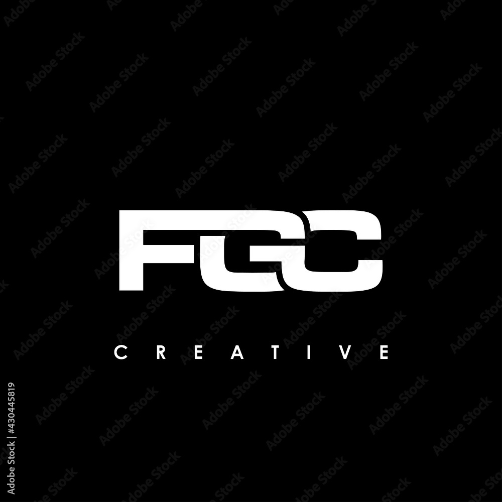 FGC Letter Initial Logo Design Template Vector Illustration FGC Letter Initial Logo Design Template Vector Illustration