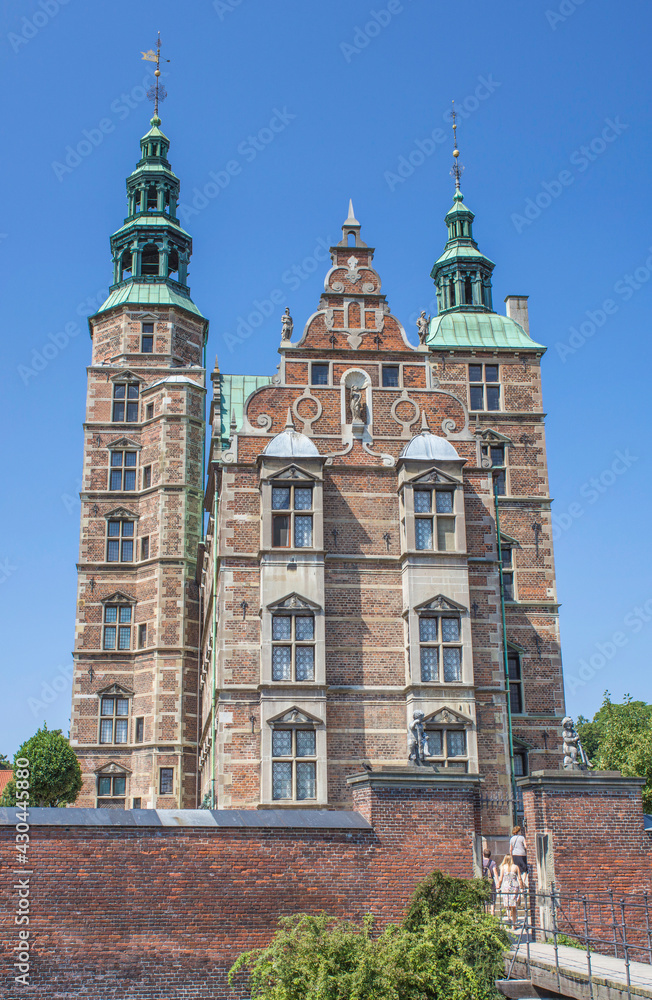 Kongens Have Rosenborg Slot (royal backyard castle Rosenborg) copenhagen Region Sjælland (Region Zealand) Denmark